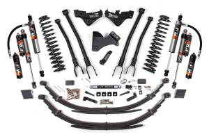 BDS Suspension - BDS 5 Inch Lift Kit w/ 4-Link | Ford F250/F350 Super Duty (2023-2026) 4WD Diesel | Leaf Springs | FOX 2.5 Performance Elite - Image 2