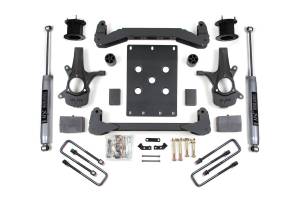 BDS 4.5 Inch Lift Kit | 2007-2013 Chevy Silverado / GMC Sierra 1500 2WD | Block Kit w/ NX2 Nitro Series Shocks