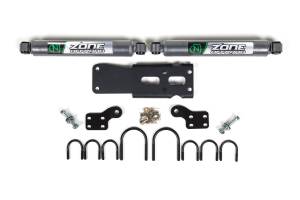 Dual Steering Stabilizer Kit w/ Shocks | Jeep Wrangler JK (2007-2018) | Zone Offroad