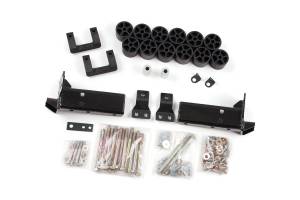 4 Inch Combination Lift Kit | 2" Leveling + 2" Body Lift | 2007-2010 Chevy Tahoe/Suburban & GMC Yukon/Yukon XL 1500 | Zone Offroad