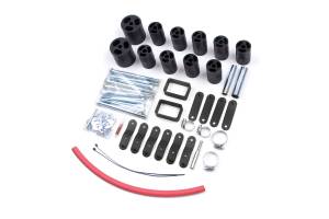 3 Inch Body Lift Kit | Crushproof Body Blocks | 1987-1995 Jeep Wrangler YJ 4WD Manual Transmission | Zone Offroad