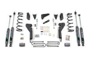 6 Inch Lift Kit | Dodge Ram 2500/3500 2009-2013 4WD Gas | 4-Inch Axle | w/ Nitro Series Shocks | Zone Offroad