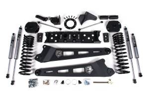 Zone Offroad - 4 Inch Radius Arm Lift Kit | Ram 2500 (2019-2026) 4WD Gas | w/ FOX 2.0 Adventure Series Shocks | Zone Offroad - Image 2