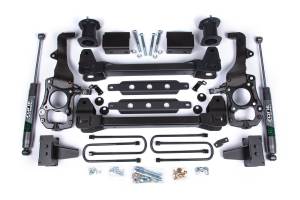 6 Inch Lift Kit | Ford F150 2WD (2021-2026) | 3 Inch Block Kit | Nitro Series Rear Shocks | Strut Spacer | Zone Offroad