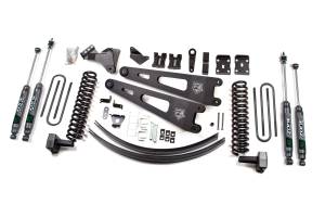 6 Inch Radius Arm Lift Kit | Ford F-250/F-350 Super Duty (2011-2016) Gas | Block Kit w/o Factory Overload | FOX 2.0 Adventure Series | Zone Offroad