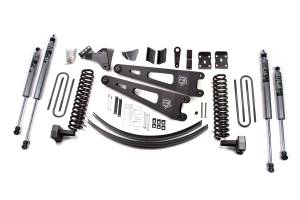Zone Offroad - 6 Inch Lift Kit w/ Radius Arm | Ford F250/F350 Super Duty (2008-2010) 4WD Gas | Block Kit With Factory Overload | FOX 2.0 Adventure Series | Zone Offroad - Image 2
