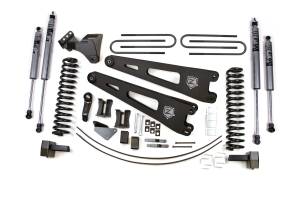 Zone Offroad - 6 Inch Lift Kit w/ Radius Arm | Ford F250/F350 Super Duty (2005-2007) 4WD Diesel | FOX 2.0 Adventure Series Shocks | Zone Offroad - Image 2