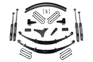 6 Inch Lift Kit | 1999-2004 Ford F250/F350 Super Duty 4WD | Radius U-Bolts w/ FOX 2.0 Adventure Series Shocks | Zone Offroad