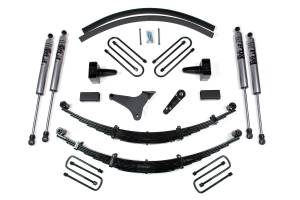 Zone Offroad - 6 Inch Lift Kit | 1999-2004 Ford F250/F350 Super Duty 4WD | Square U-Bolts w/ FOX 2.0 Adventure Series Shocks | Zone Offroad - Image 2