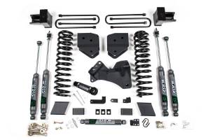 Zone Offroad - 4 Inch Lift Kit | Ford F250/F350 Super Duty (2017-2019) 4WD Diesel | Block Kit With Factory Overload | FOX 2.0 Adventure Series | Zone Offroad - Image 1