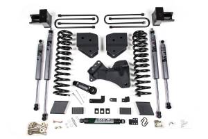 Zone Offroad - 4 Inch Lift Kit | Ford F250/F350 Super Duty (2017-2019) 4WD Diesel | Block Kit With Factory Overload | FOX 2.0 Adventure Series | Zone Offroad - Image 2