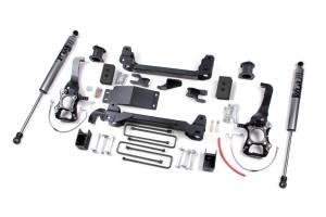 Zone Offroad - 4 Inch Lift Kit | 2004-2008 Ford F-150 4WD | w/ FOX Adventure Series Rear Shocks | Zone Offroad - Image 2