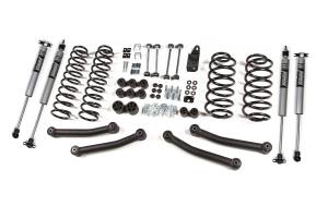 Zone Offroad - 4 Inch Lift Kit | Coil Spring | 2003-2006 Jeep Wrangler TJ 4WD | w/ FOX 2.0 Adventure Series Shocks | Zone Offroad - Image 2