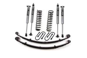 Zone Offroad - 3 Inch Lift Kit w/ Springs | Jeep Cherokee XJ (1984-2001) 4WD | Chrysler 8.25 Rear Axle | FOX 2.0 Adventure Series Shocks | Zone Offroad - Image 2