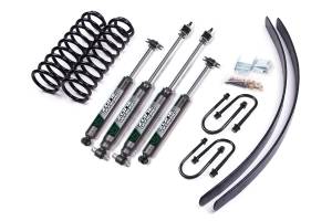 3 Inch Lift Kit | Jeep Cherokee XJ (1984-2001) | Chrysler 8.25 Rear Axle | FOX 2.0 Adventure Series Shocks | Zone Offroad