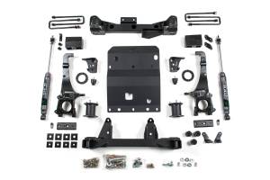Zone Offroad - 6 Inch Lift Kit | Toyota Tacoma (2016-2023) 4WD | FOX Adventure Series Rear / Strut Spacer Front | Zone Offroad - Image 1