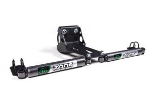 Dual Steering Stabilizer Kit w/ Nitro Shocks | Fits 2.5–9 Inch Lift | Ford F250/F350 Super Duty (2005–2024) 4WD | Zone Offroad
