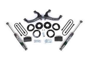 1.75 Inch Lift Kit | Chevy Silverado & GMC Sierra 1500 AT4 & Trail Boss (2025-2026) | w/ FOX Adventure Series Rear Shocks | Zone Offroad