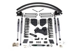 Zone Offroad - 6 Inch Lift Kit | Ford F250/F350 Super Duty 4WD Gas (2017-2019) | Block Kit Without Factory Overload | FOX 2.0 Adventure Series | Zone Offroad - Image 2