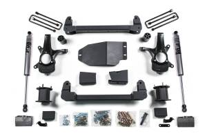 Zone Offroad - 4.5 Inch Lift Kit | Chevy Silverado & GMC Sierra 1500 (2007-2013) 2WD | w/ FOX Adventure Series Shocks | Zone Offroad - Image 2