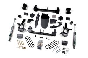 Zone Offroad - 4.5 Inch Lift Kit | Chevy Silverado & GMC Sierra 1500 (2014-2018) 4WD | Aluminum / Stamped Steel Control Arms | Strut Spacer w/ Zone Nitro Series Shocks | Zone Offroad - Image 2
