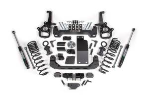 Zone Offroad - 6 Inch IFS Lift Kit | Ram 1500 2025-2026 4WD | Standard Knuckle | Strut Spacer / Nitro Series Rear Shock | Zone Offroad - Image 2