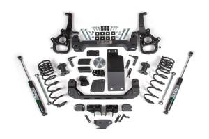 Zone Offroad - 4 Inch IFS Lift Kit | Ram 1500 2025-2026 4WD | Standard Knuckle | Strut Spacer / Nitro Series | Zone Offroad - Image 2
