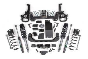 4 Inch IFS Lift Kit | Ram 1500 2025-2026 4WD | Large Bore Knuckle | Loaded Strut / Nitro Series | Zone Offroad