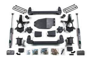 Zone Offroad - 4.5 Inch Lift Kit | 2007-2013 Chevy Silverado & GMC Sierra 1500 4WD | Strut Spacer / Nitro Series Shocks | Zone Offroad - Image 2