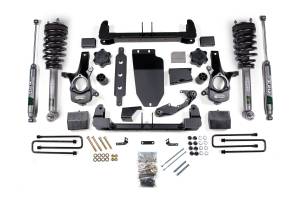 6.5 Inch Lift Kit | Chevy Silverado & GMC Sierra 1500 (2014-2018) 4WD | Cast Steel Control Arm | Nitro Strut & Nitro Series | Zone Offroad