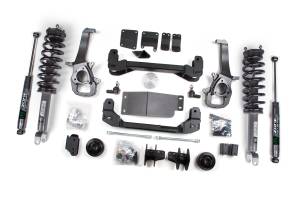 4 Inch Lift Kit | Ram 1500 2012 4WD | Strut Spacer w/ Nitro Series Rear | 2 Inch Coil Spacer | Zone Offroad