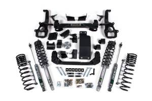 Zone Offroad - 4 Inch IFS Lift Kit | Ram 1500 (2019-2024) 4WD | Standard Knuckle | Loaded Strut / Nitro Series | Zone Offroad - Image 2
