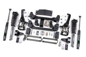 6 Inch Lift Kit | 2009-2013 Ford F-150 4WD | Loaded Strut / Nitro Series | 4 Inch Rear Block | Zone Offroad