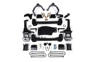 6 Inch Lift Kit | Chevy Silverado & GMC Sierra 1500 (2025-2026) 4WD | Strut Spacer / Nitro Series Rear Shocks | Zone Offroad