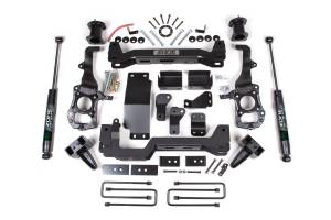 Zone Offroad - 4 Inch Lift Kit | 2021-2026 Ford F-150 4WD | Strut Spacer w/ Nitro Series Rear Shocks | 2 Inch Rear Block | Zone Offroad - Image 2