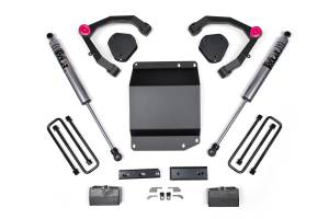 Zone Offroad - 3.5 Inch Lift Kit | Chevy Silverado & GMC Sierra 1500 (2007-2013) 4WD | w/ FOX Adventure Series Rear Shocks | Zone Offroad - Image 2