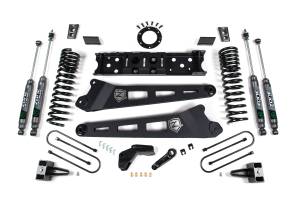 Zone Offroad - 4 Inch Radius Arm Lift Kit | Ram 3500 (2025-2026) 4WD Gas | 2" Rear Block w/ Overload | Nitro Series Shocks | Zone Offroad - Image 2